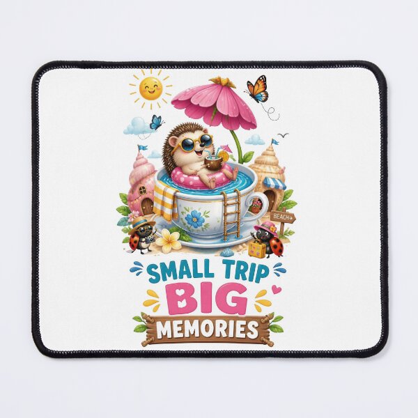 Item preview, Small Trip Big Memories Hedgehog Beach designed and sold by Sovereign Supply Co..