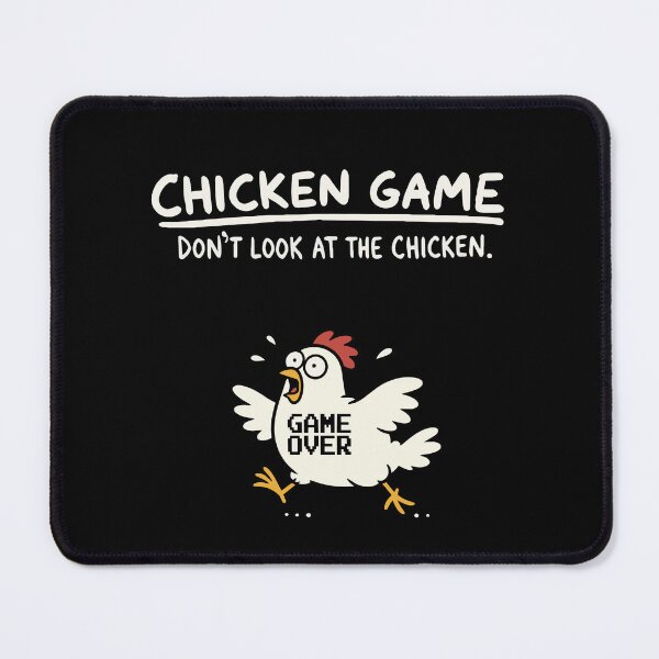 Item preview, Funny Chicken Game Over Gaming Humor Cartoon Design designed and sold by w1ckerman.