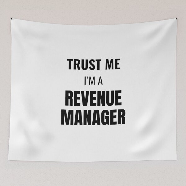Item preview, Trust Me I'm a Revenue Manager (Black) designed and sold by ShipCrewNation.
