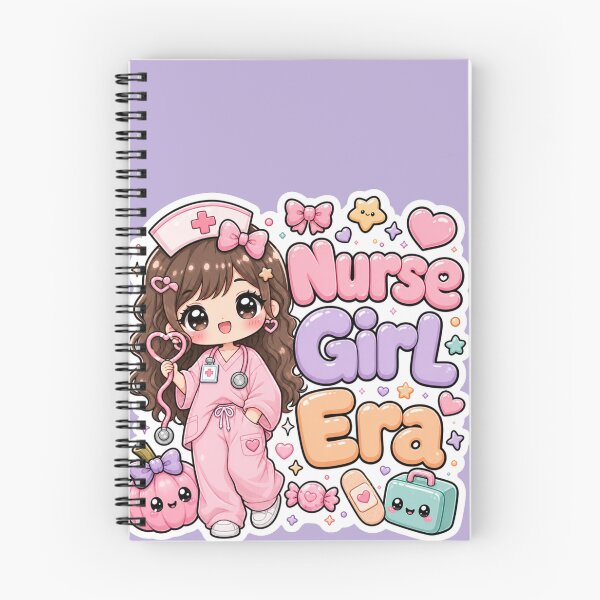 Item preview, Nurse Girl Era Kawaii Chibi Cute Nurse Life Pastel  designed and sold by TheHappyCatStudio.