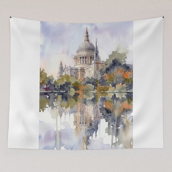 Item preview, St. Paul's Cathedral Reflection designed and sold by caracatita75.