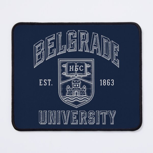 Item preview, Belgrade University Style Engraved Crest designed and sold by SerwearStore.