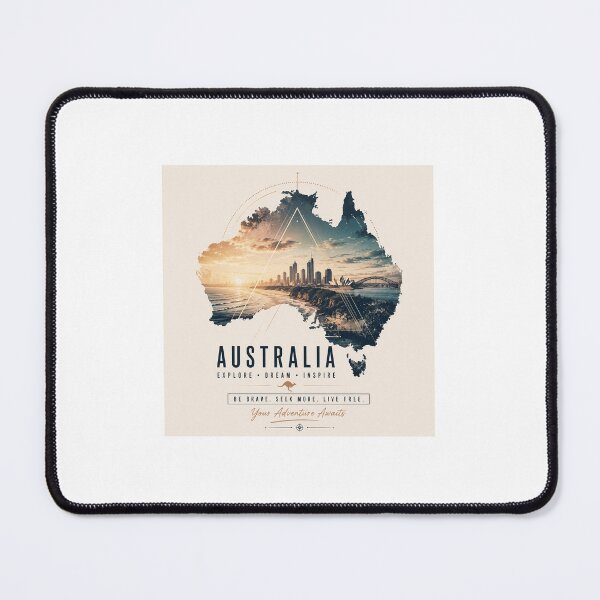 Item preview, Australia – Explore • Dream • Inspire designed and sold by SummitTrails.