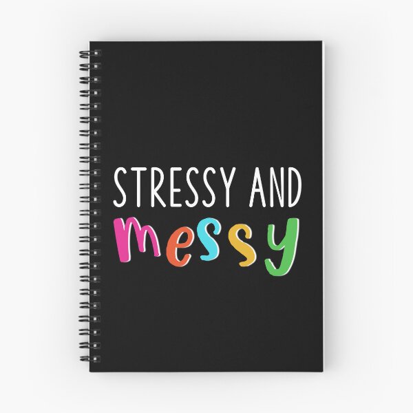 Item preview, Stressy and Messy designed and sold by AmyDesignsCo.