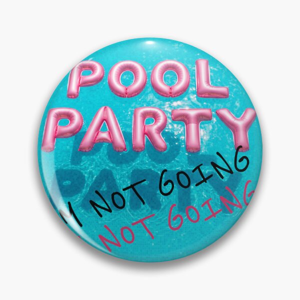 Item preview, I'm Not Going Pool Party Introvert Meme designed and sold by JOCSTOCK.
