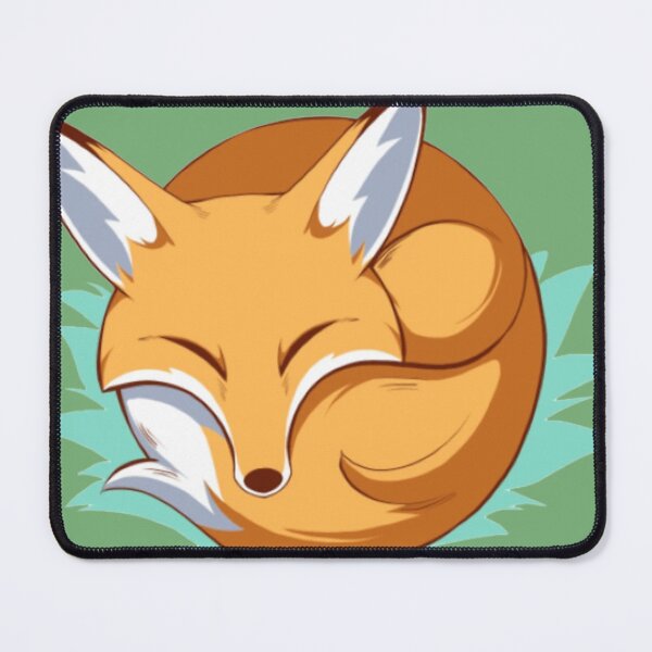 Item preview, Cute Sleeping Orange Fox designed and sold by FernYouFable.