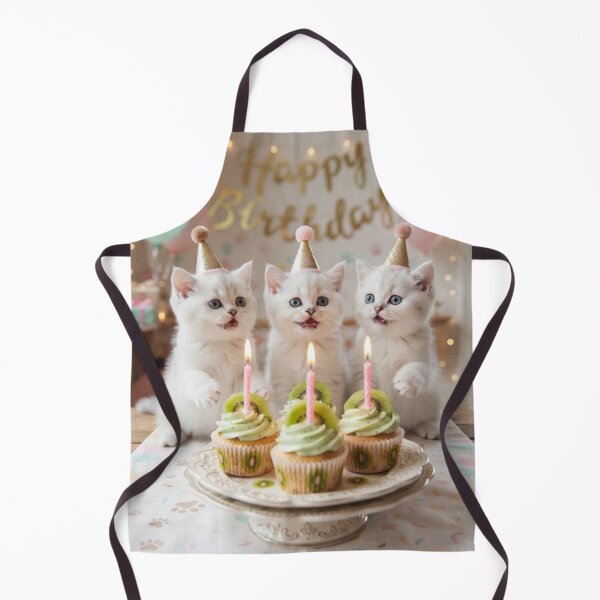 Item preview, Cozy Cat Birthday Party – Three Kittens Celebration designed and sold by Fatomfatom.