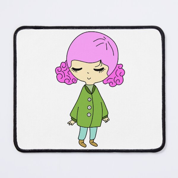 Item preview, Pink Curly Hair Girl designed and sold by JBHelen.