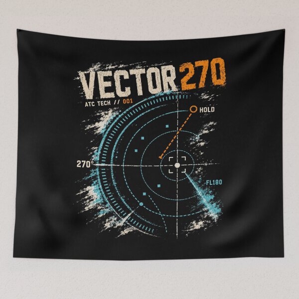 Item preview, Vector 270 Air Traffic Control Radar Graphic designed and sold by Rudinho102.