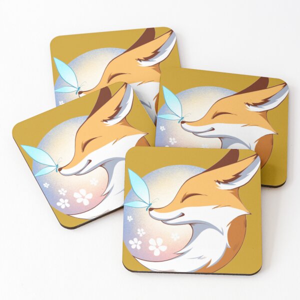 Item preview, Sweet Butterfly Fox Circle designed and sold by FernYouFable.