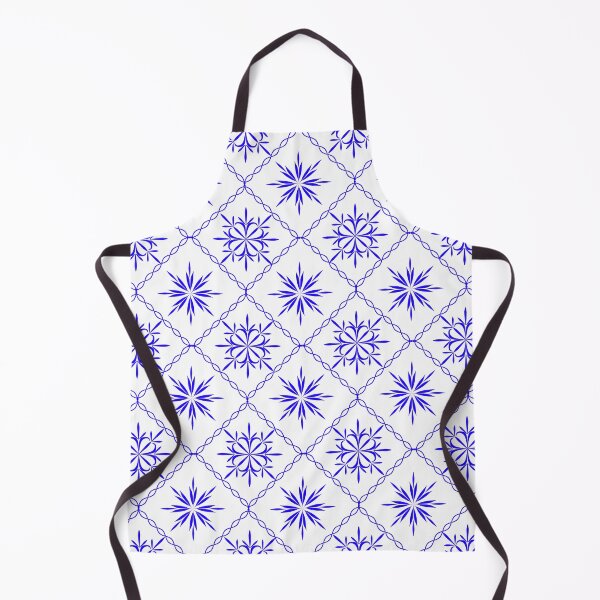 Item preview, Blue Floral Lattice Seamless Geometric Pattern with Decorative Diamond Grid designed and sold by Ei-Ei.