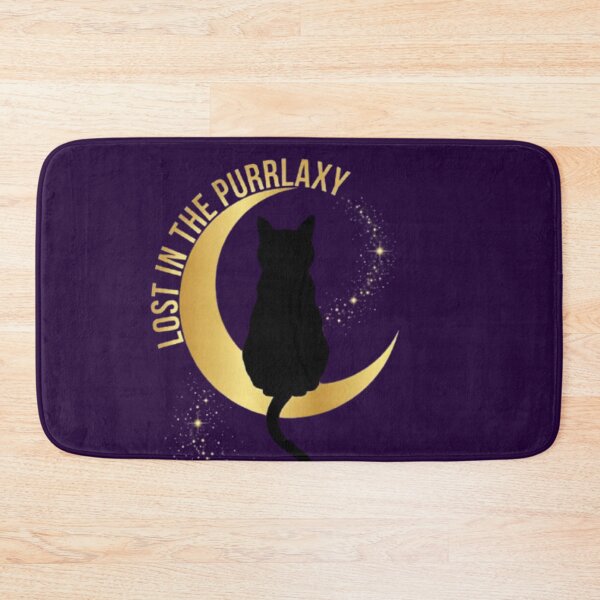 Item preview, Lost in the Purrlaxy | Cosmic Black Cat Moon T-Shirt | Celestial Cat Lover Gift | Galaxy Night Sky Illustration | Magical Feline Design designed and sold by HopeAndHustle.