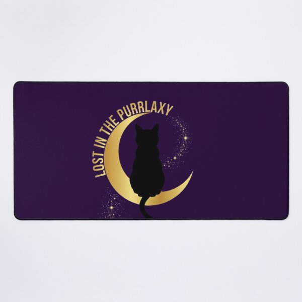Item preview, Lost in the Purrlaxy | Cosmic Black Cat Moon T-Shirt | Celestial Cat Lover Gift | Galaxy Night Sky Illustration | Magical Feline Design designed and sold by HopeAndHustle.