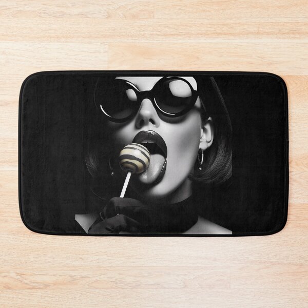 Item preview, Woman Wearing Sunglasses Licking Lollipop designed and sold by Voodoo Store Paranormal Collections.