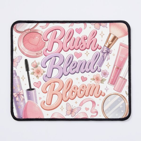 Item preview, Blush & Bloom | Elegant Pink Floral Botanical Aesthetic T-Shirt & Art Print designed and sold by rushaib.