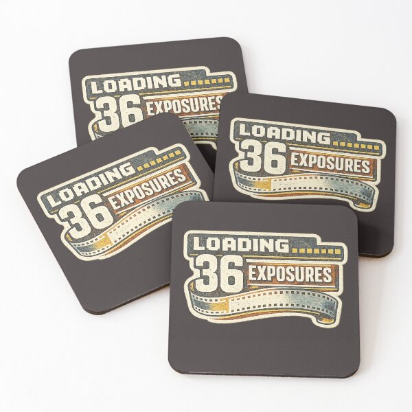 Item preview, Loading... 36 Exposures Retro Film Photography Tee designed and sold by Golden Era Studio.