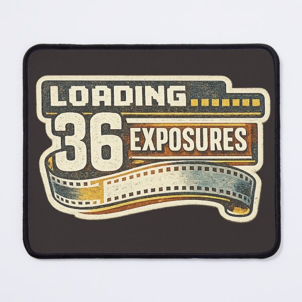 Item preview, Loading... 36 Exposures Retro Film Photography Tee designed and sold by Golden Era Studio.