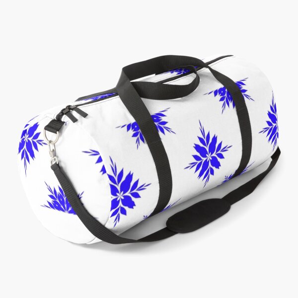 Item preview, Royal Blue Star Floral Minimal Seamless Pattern on White Background designed and sold by Ei-Ei.