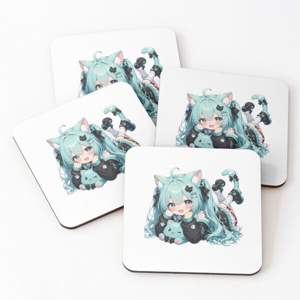 Item preview,  Aqua Dreams – Mystical Water Anime Girl Mint NDE style designed and sold by Revyra Design .