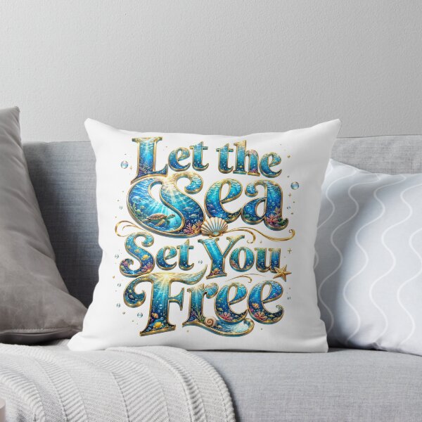 Item preview, Let the Sea Set You Free designed and sold by HeyFajnaLinja.