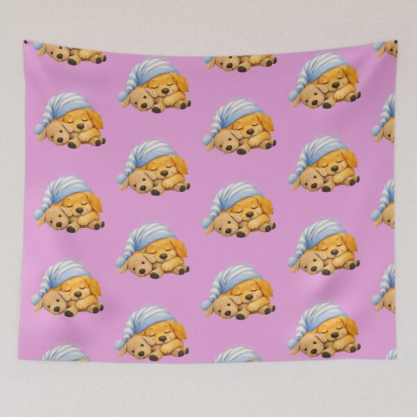 Item preview, Tobi and Rammelo sleep (without a floor, without stars) designed and sold by plueschpo.
