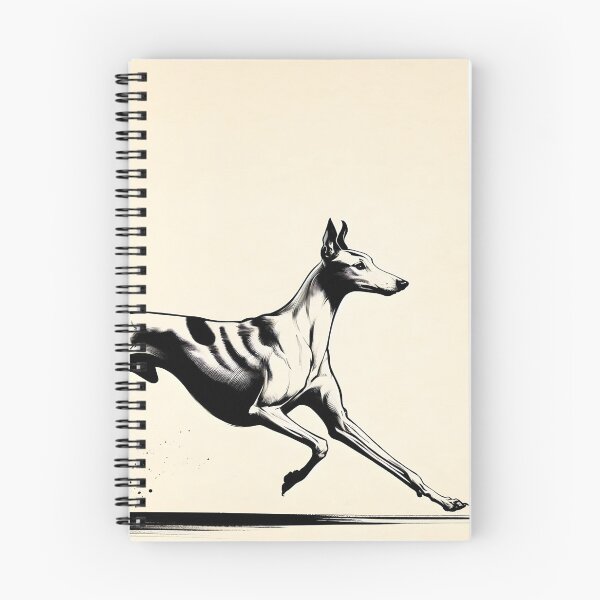 Item preview, GALOGO - Ukiyo-e Suibokuga Greyhounds - Vol. I - Zen Ink Collection - Golden Horizon designed and sold by GALOGO – Art for Sighthounds & Animal Welfare.