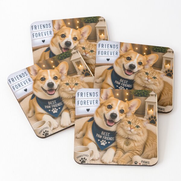 Item preview, Cute Corgi Cat Portrait Design art designed and sold by BagFactoryUK.