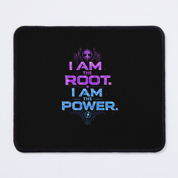 Item preview, I am the root. I am the power.(Cyberpunk ver) designed and sold by MaxDreamsArt.