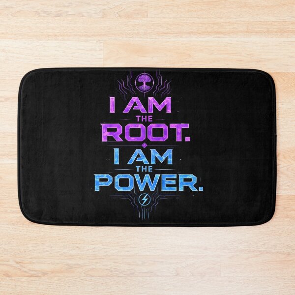Item preview, I am the root. I am the power.(Cyberpunk ver) designed and sold by MaxDreamsArt.