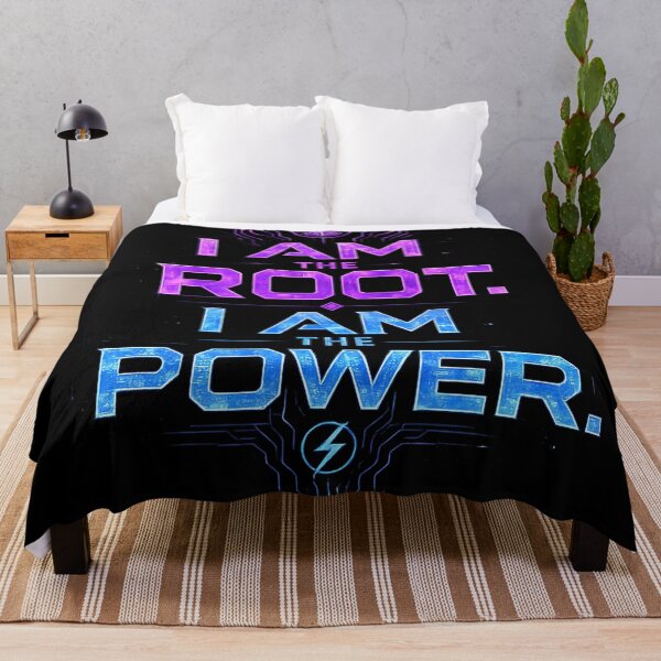 Item preview, I am the root. I am the power.(Cyberpunk ver) designed and sold by MaxDreamsArt.