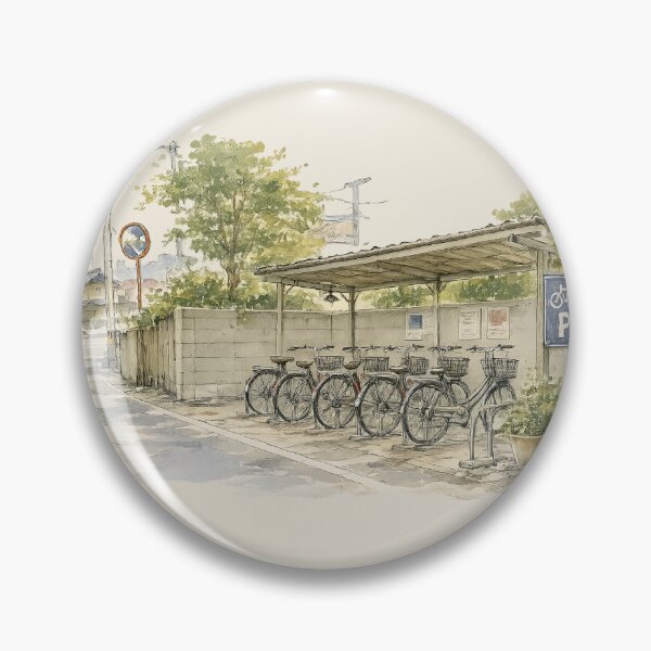 Item preview, Quiet Bicycle Parking in Japan designed and sold by Emyku.