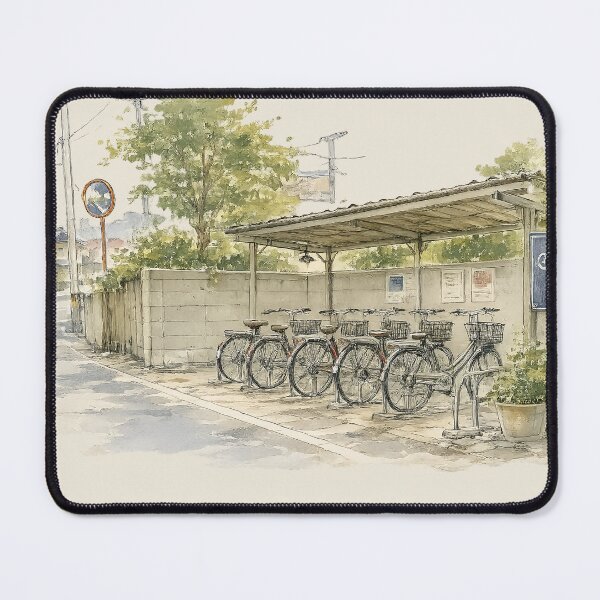 Item preview, Quiet Bicycle Parking in Japan designed and sold by Emyku.