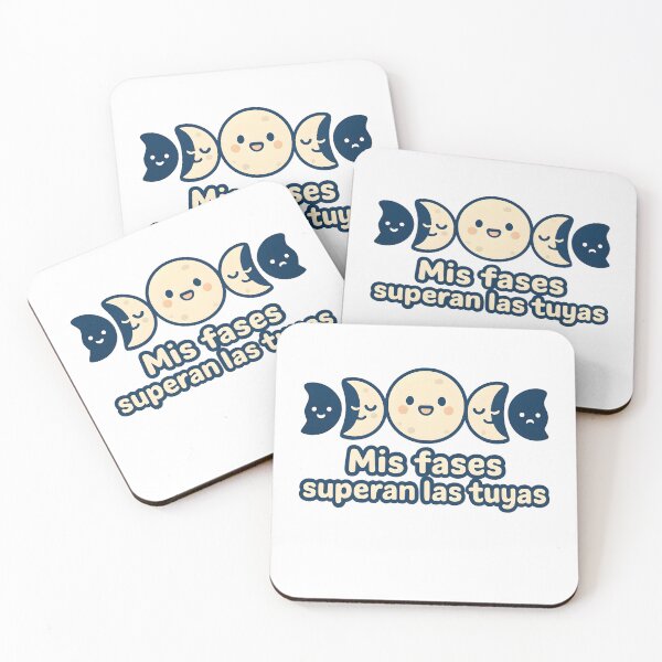 Item preview, Kawaii Moon Phases - My Phases Surpass Yours Spiritual Humor designed and sold by MildlyCosmic.