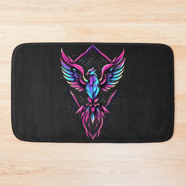 Item preview, Neon Phoenix Rising | Premium Cyber Techno Streetwear 01 designed and sold by Shift-Bloom.