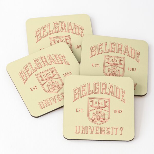 Item preview, Belgrade Vintage University Crest – Engraved Collegiate Design designed and sold by SerwearStore.