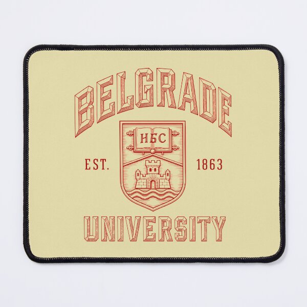 Item preview, Belgrade Vintage University Crest – Engraved Collegiate Design designed and sold by SerwearStore.