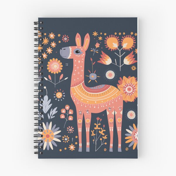 Item preview, Scandinavian Folk Art, Floral Alpaca designed and sold by xiao xuans.