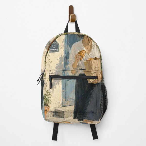 Item preview, Rue des Abbesses Montmartre Morning French Impressionist Art designed and sold by CARRAANN.