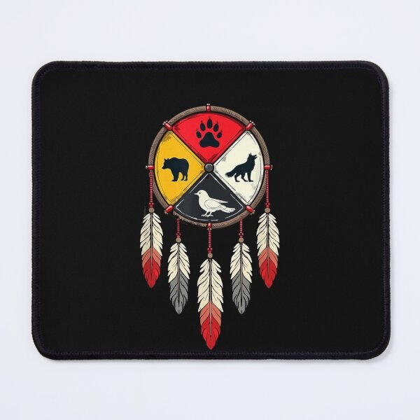 Item preview,  Native American Wheel Indigenous Medicine Wheel  designed and sold by Gbriel3.