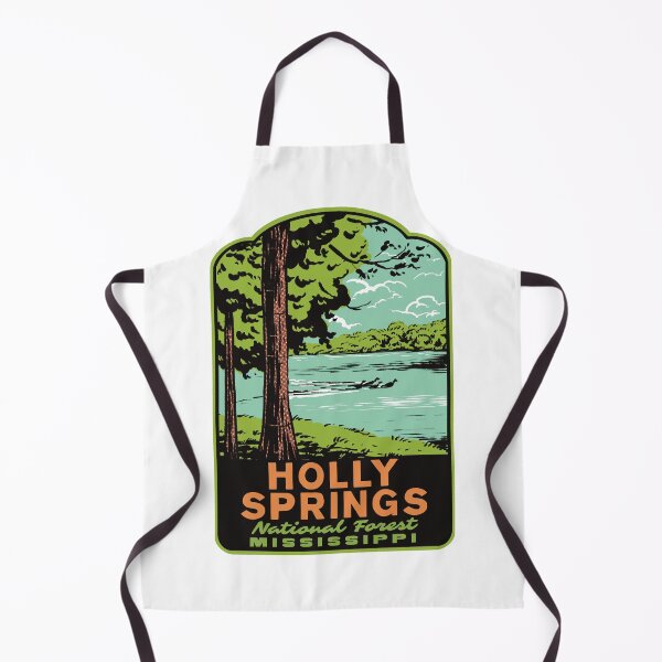 Item preview, Holly Springs National Forest Mississippi Retro designed and sold by HalpinDesign.
