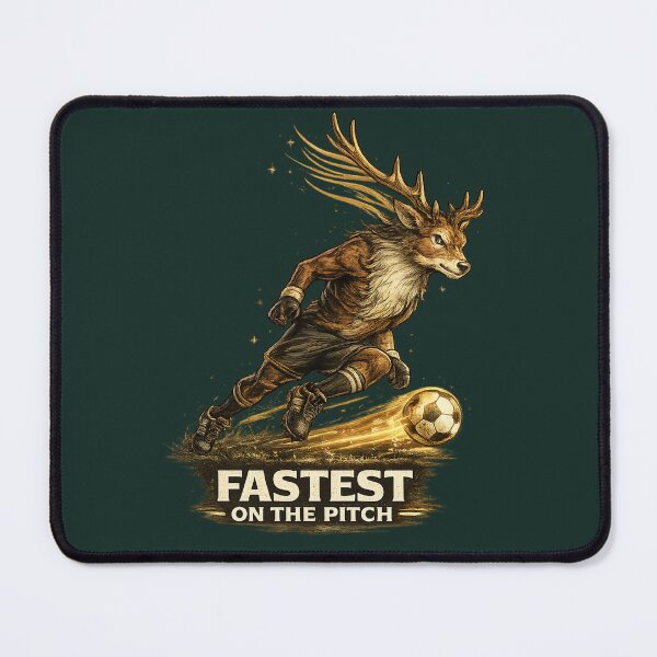 Item preview, Fastest On The Pitch – Reindeer FC Football | Christmas Soccer Premium Streetwear Graphic designed and sold by warlistop.