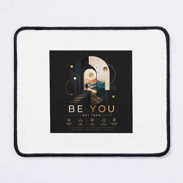 Item preview, Be You, Not Them – Modern Minimal Motivation designed and sold by SummitTrails.