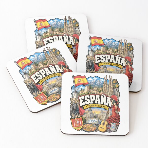 Item preview, Spain Culture & Landmarks Graphic Tee designed and sold by EdwinkOne.