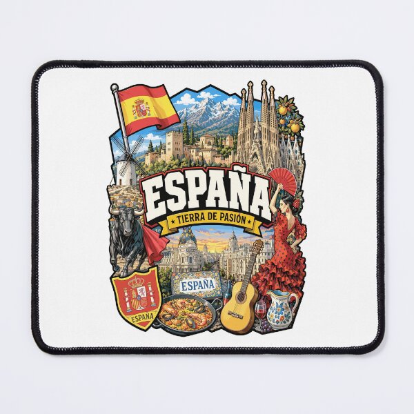 Item preview, España Cultura y Monumentos Diseño Moderno designed and sold by AtuqStudio.