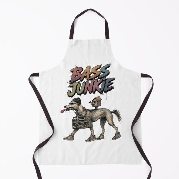 Item preview, Bass Junkie dog designed and sold by DAX4ART.