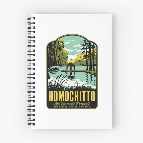 Item preview, Homochitto National Forest Mississippi Retro designed and sold by HalpinDesign.