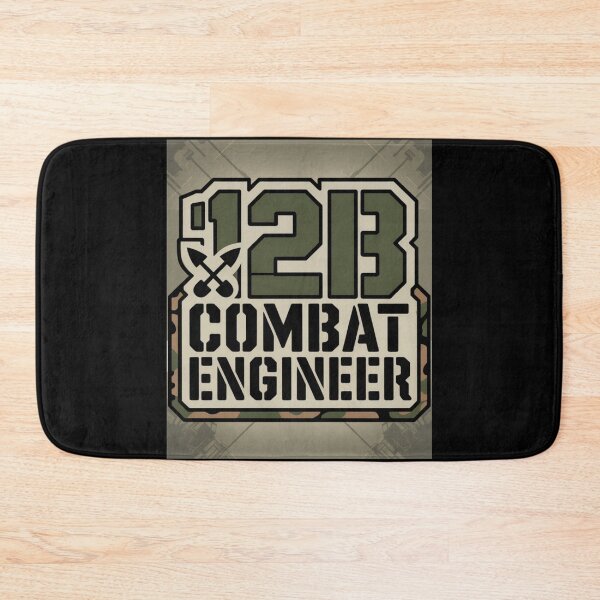 Item preview, 12B Combat Engineer — U.S. Army MOS Patch Graphic for Military Engineers designed and sold by GFamilyC.