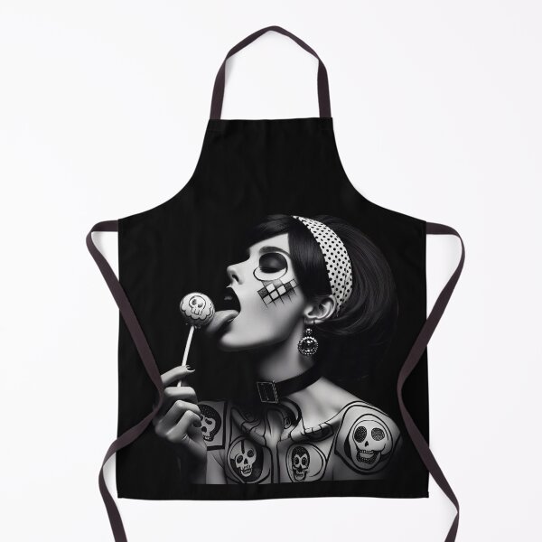 Item preview, Woman With Skull Tattoo Lollipop designed and sold by Voodoo Store Paranormal Collections.