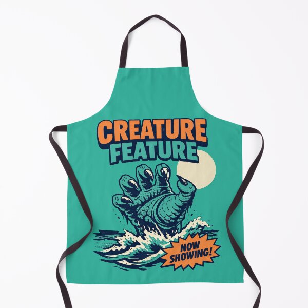 Item preview, Creature Feature Now Showing designed and sold by PrintSmithArt.