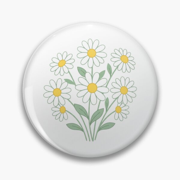Item preview, Cute Daisy Bouquet Retro Cartoon designed and sold by ajamzbox.
